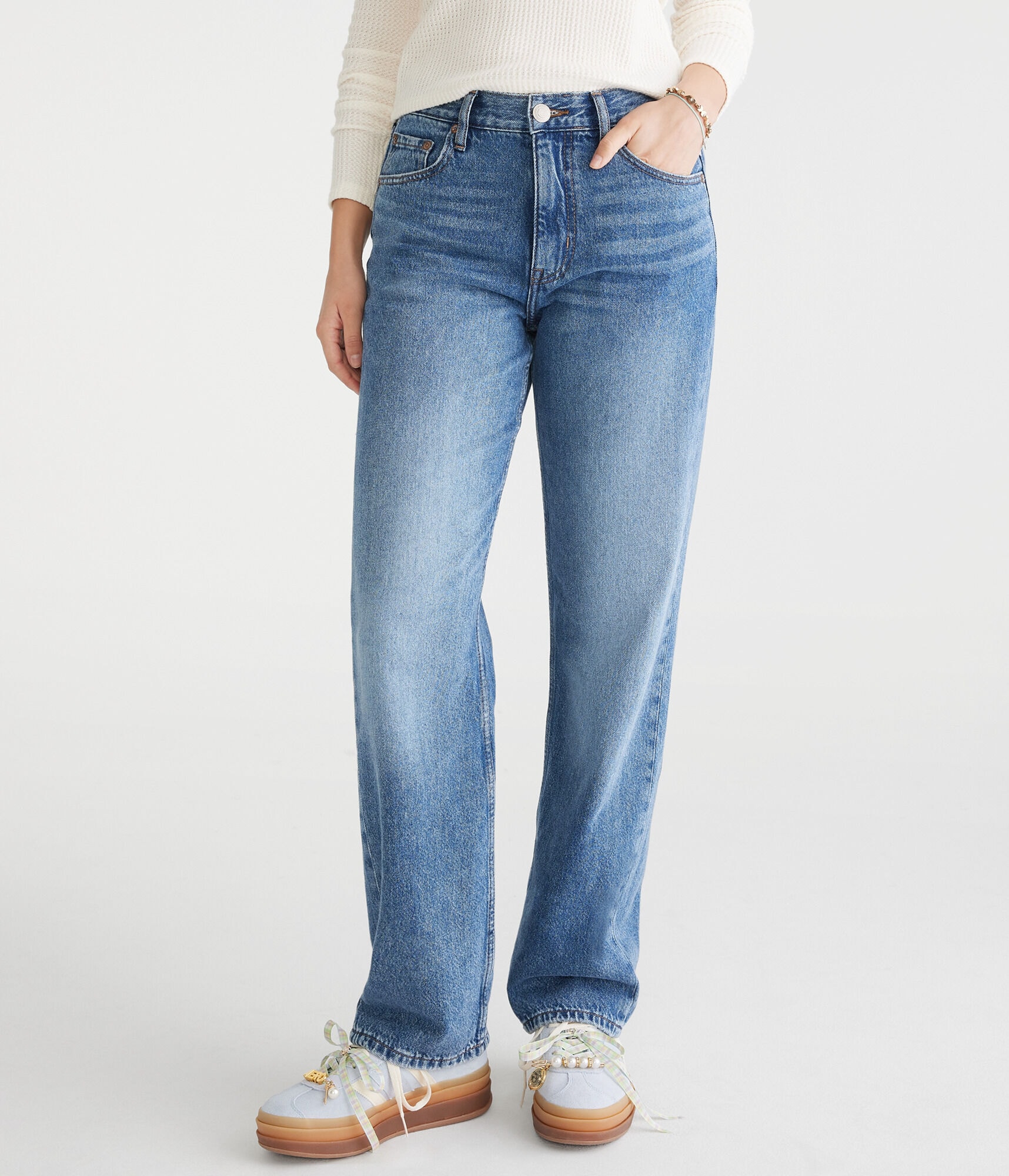 High-Rise Baggy Jean