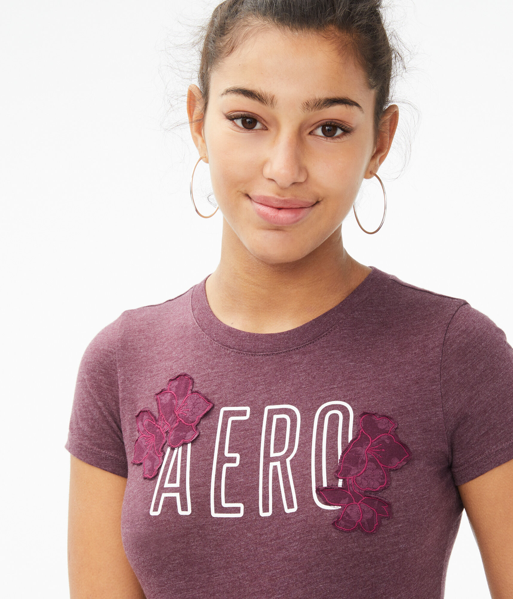 Aero Flowers Graphic Tee