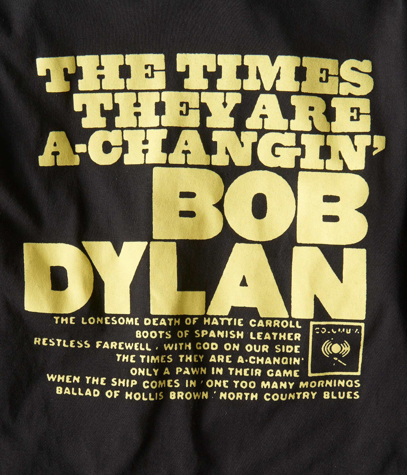 Long Sleeve Bob Dylan Album Graphic Tee