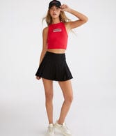 Monaco Motor Racing Cropped High-Neck Tank