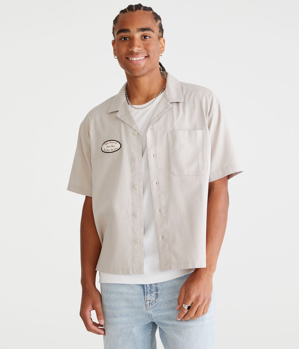 Short Sleeve Engine Service Co. Mechanic Shirt
