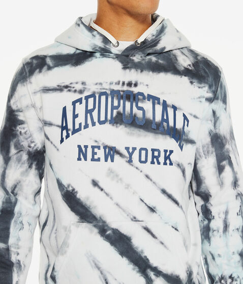 Aeropostale New York Tie-Dye Pullover Hoodie Aeropostale New York Tie-Dye Pullover Hoodie