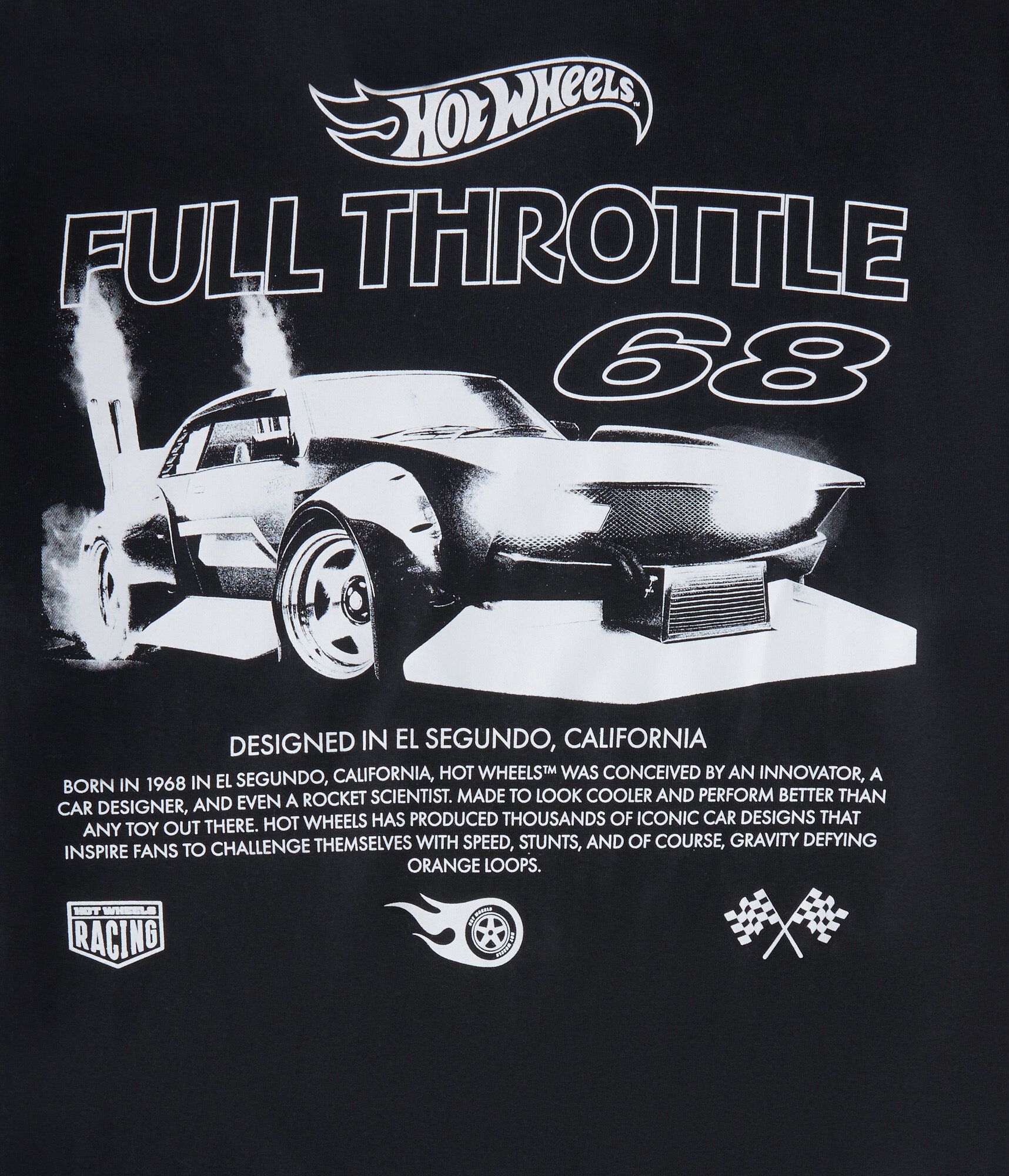 Hot Wheels Full Throttle Relaxed Graphic Tee