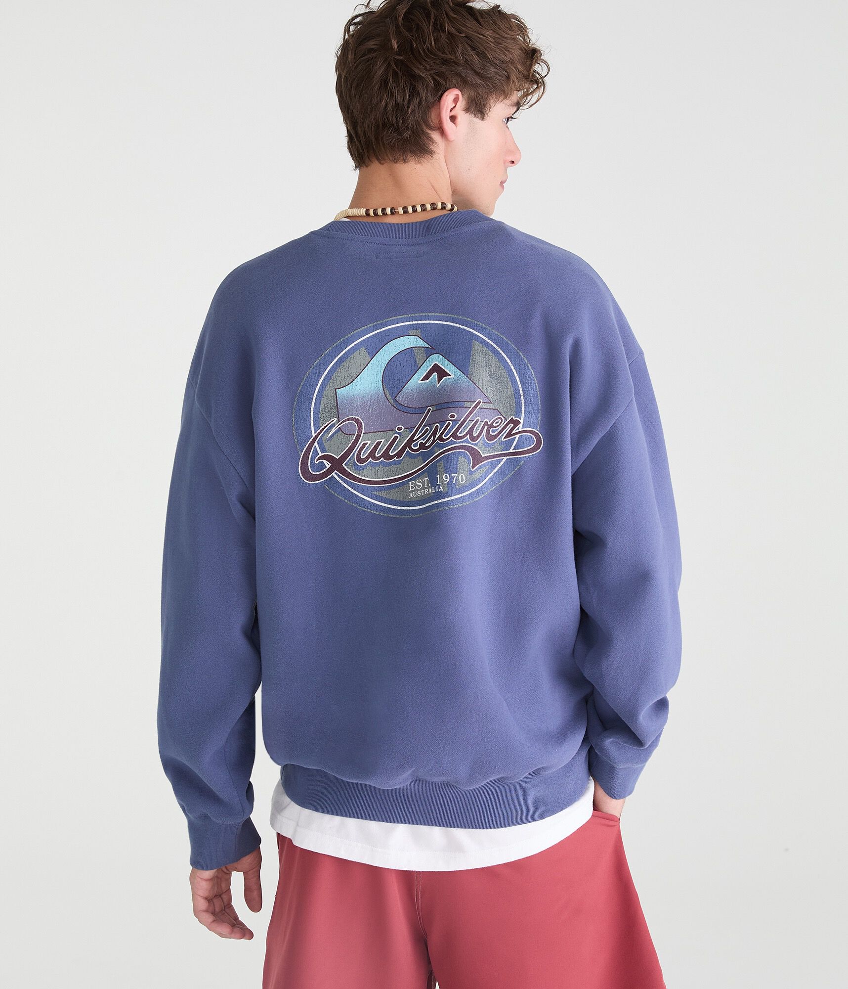 Quiksilver Logo Crew Sweatshirt
