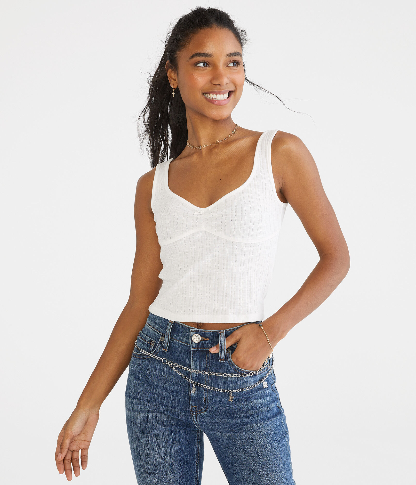 Sweetheart Knit Tank