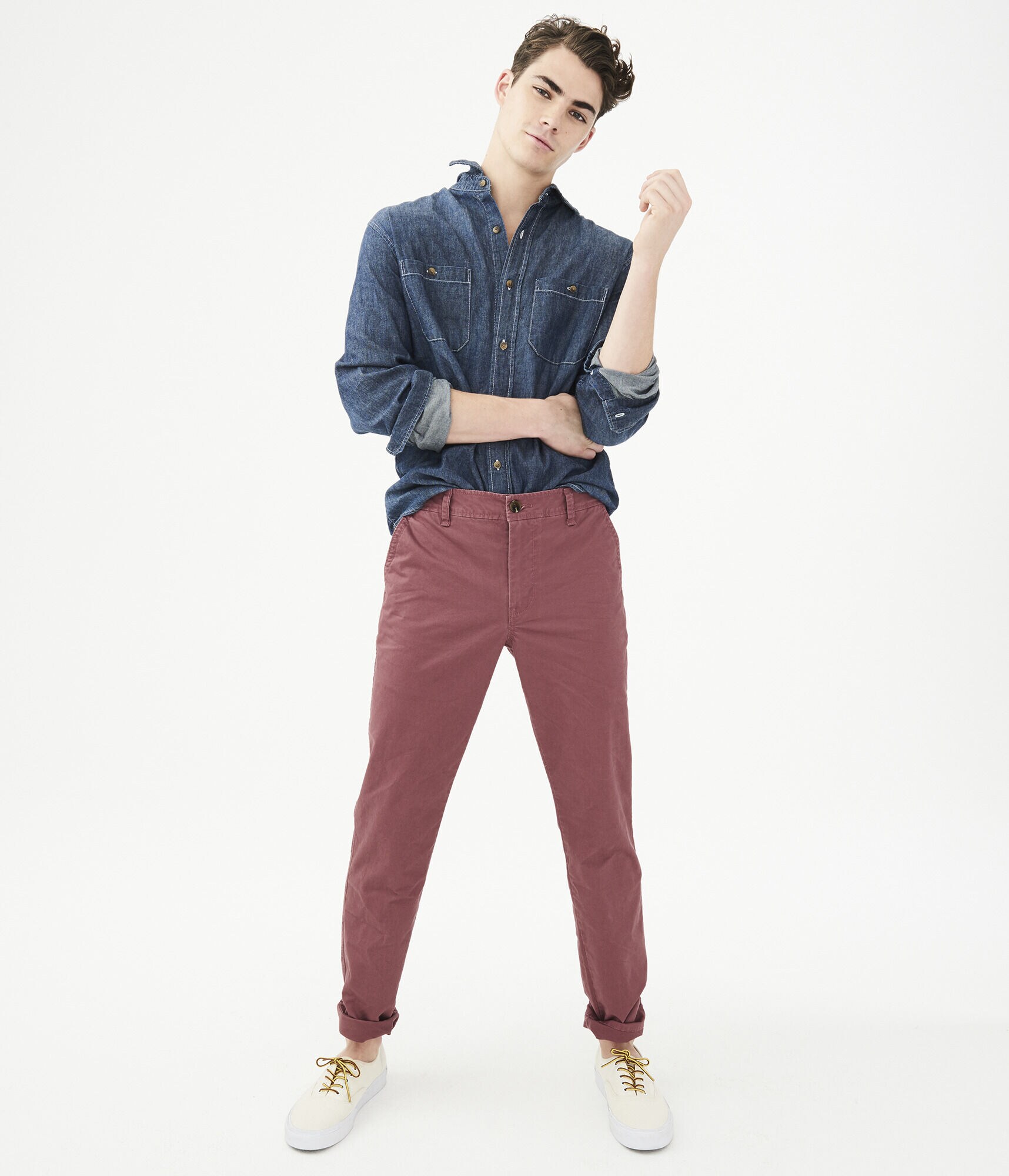 Slim Straight Stretch Chinos