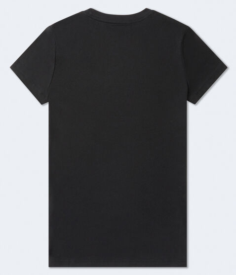 Aero Floral Logo Appliqué Graphic Tee