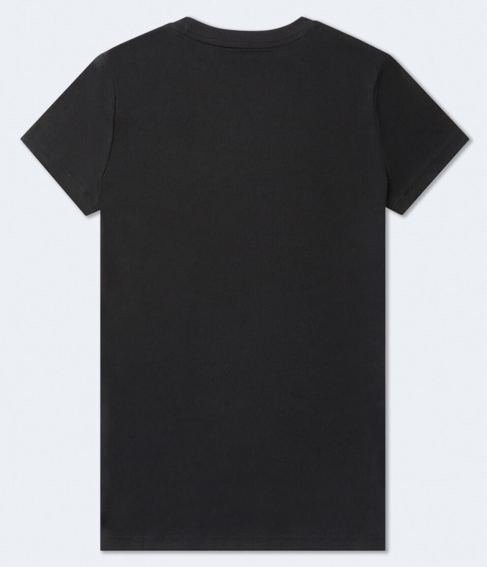 Aero Floral Logo Appliqué Graphic Tee