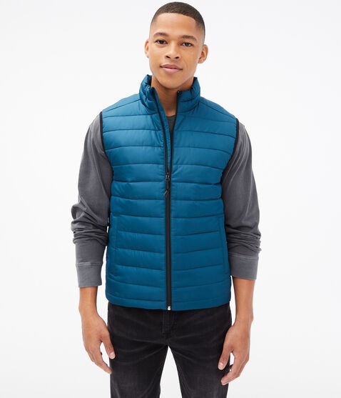 Quilted Puffer Vest Quilted Puffer Vest