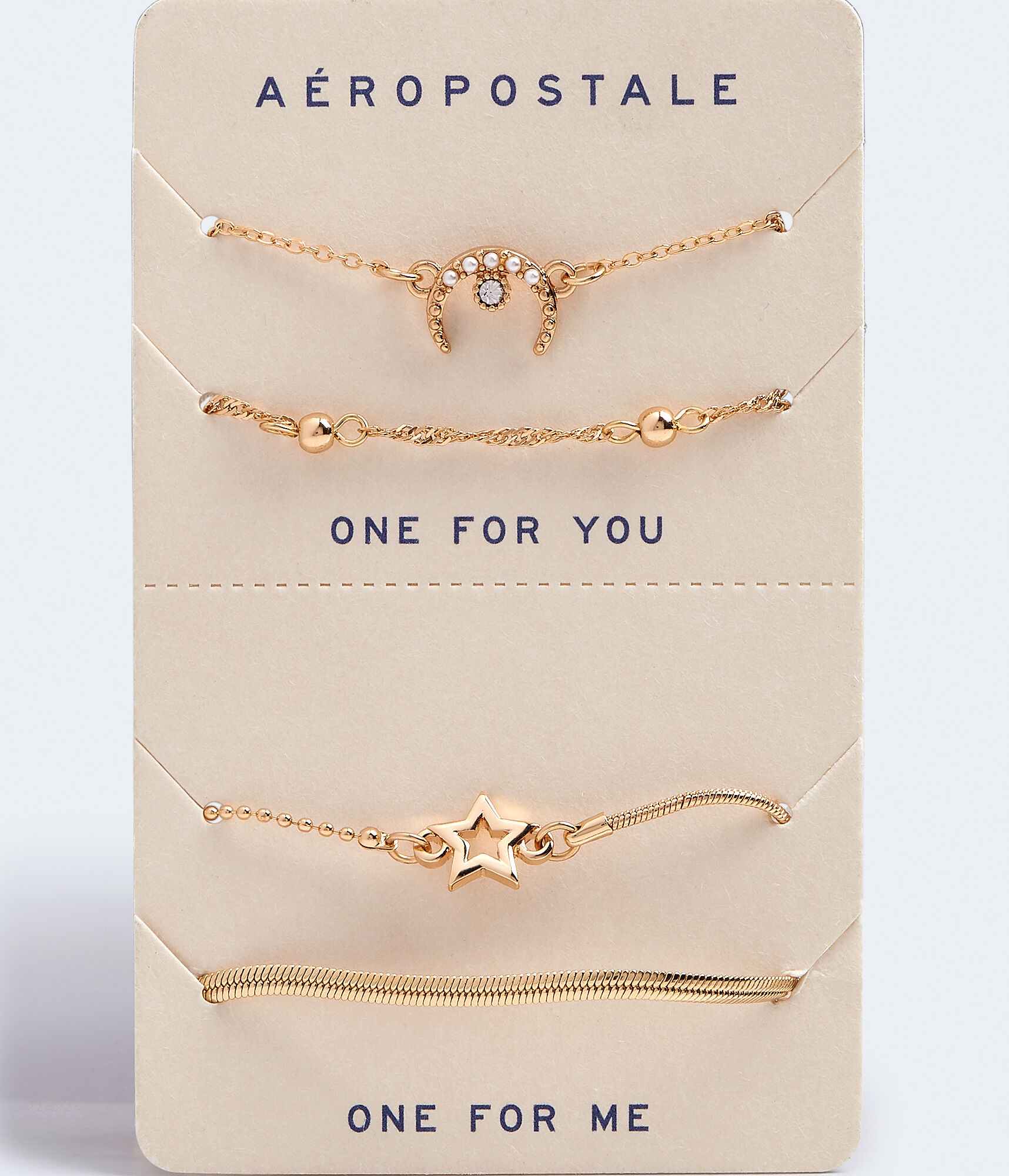 Best Friends Star &amp; Moon Bracelet Set