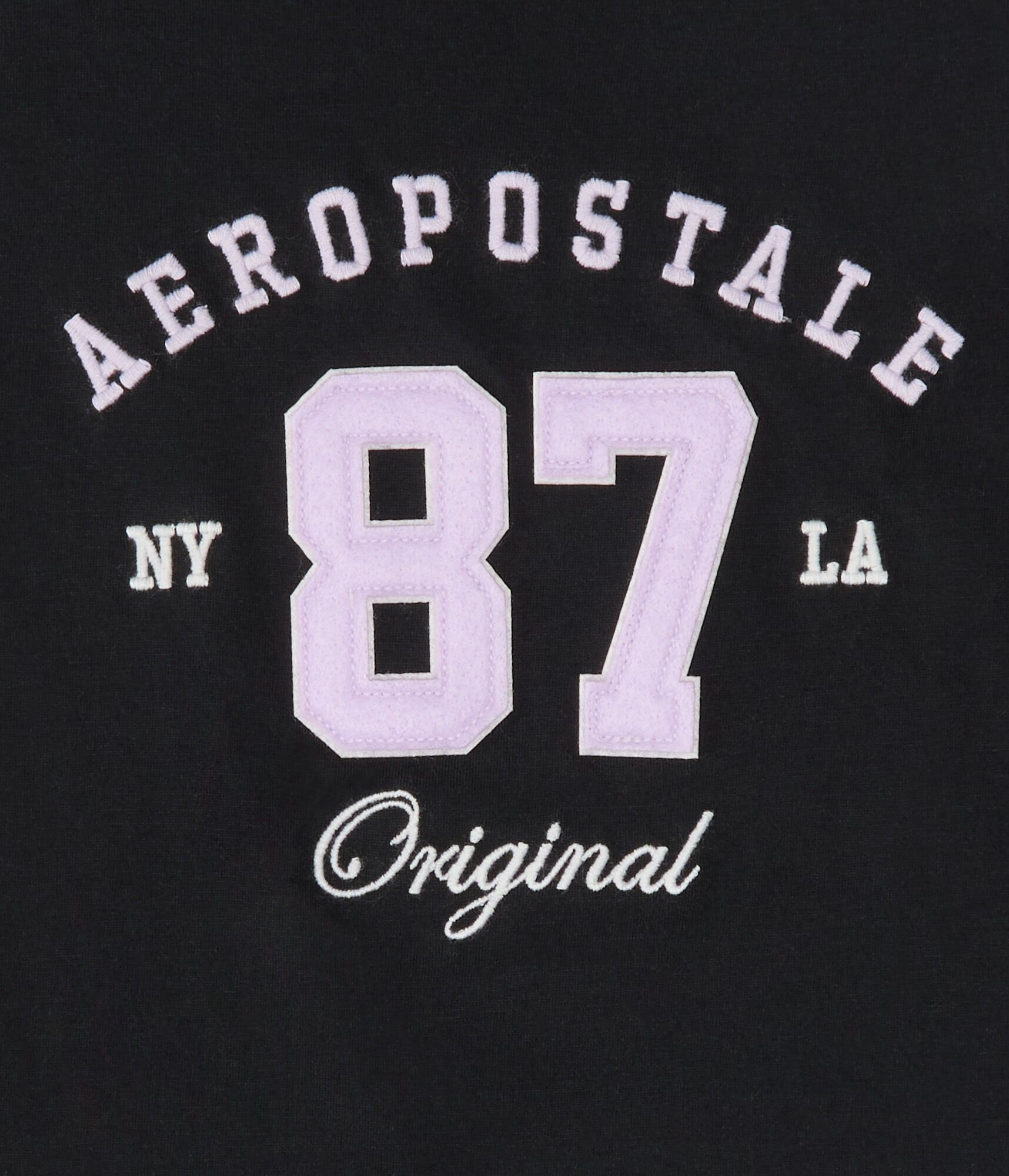 Aeropostale 87 Appliqu&eacute; Graphic Tee