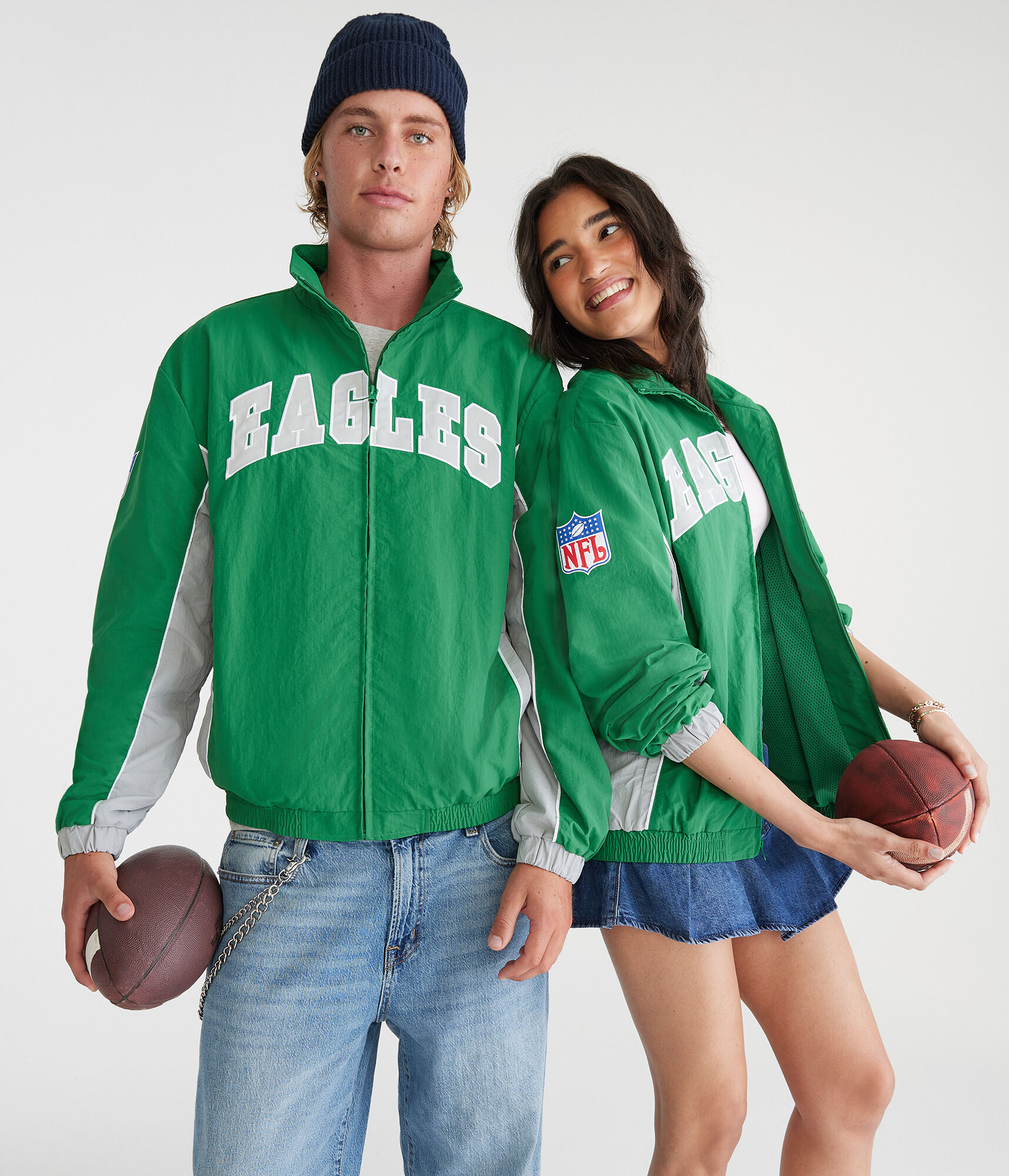 Philadelphia Eagles Full-Zip Track Jacket