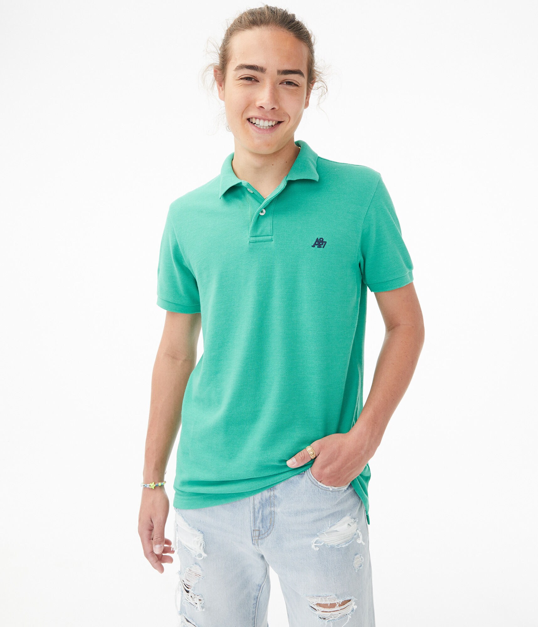 A87 Piqu&eacute; Polo