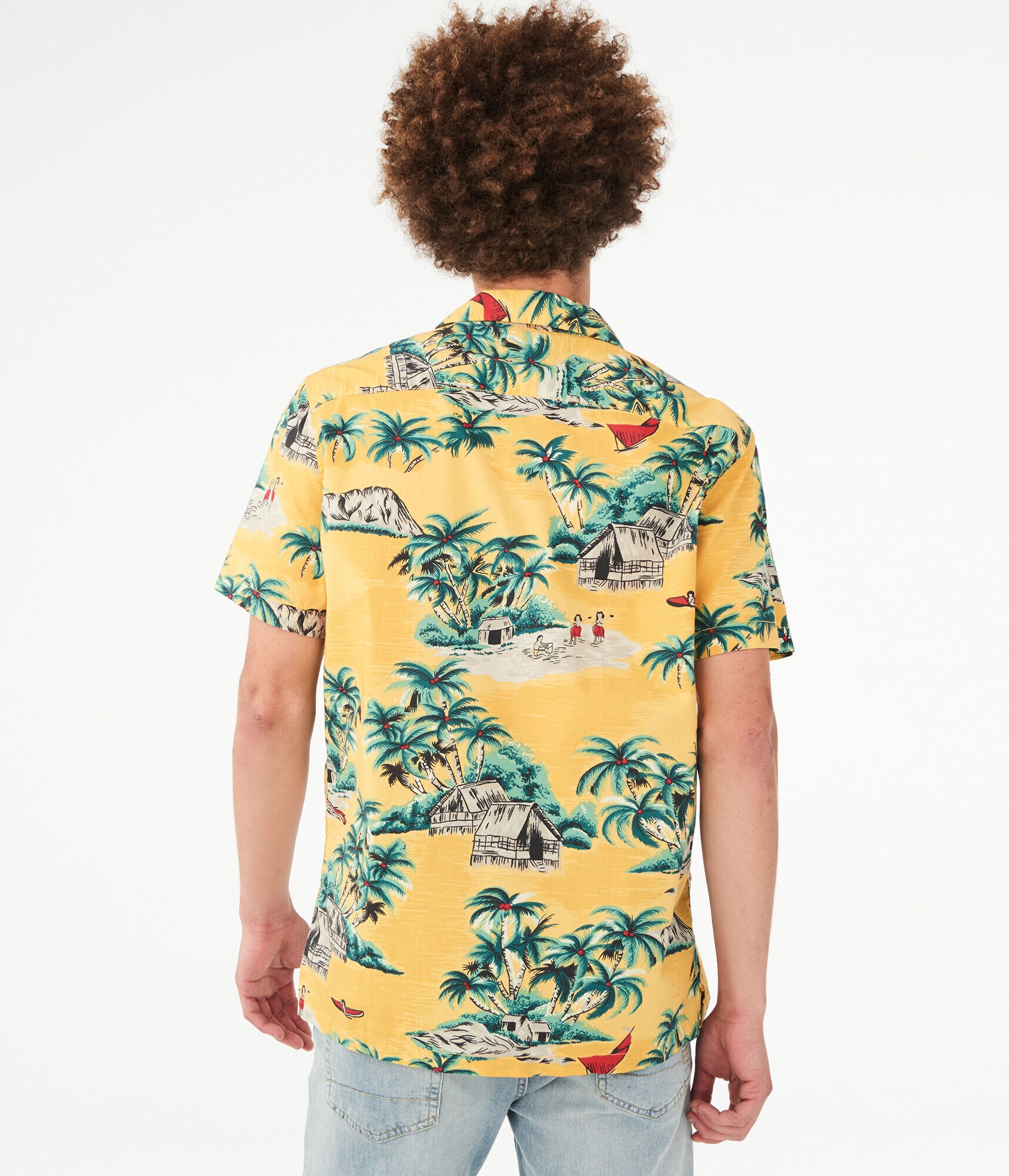 Island Life Button-Down Resort Shirt