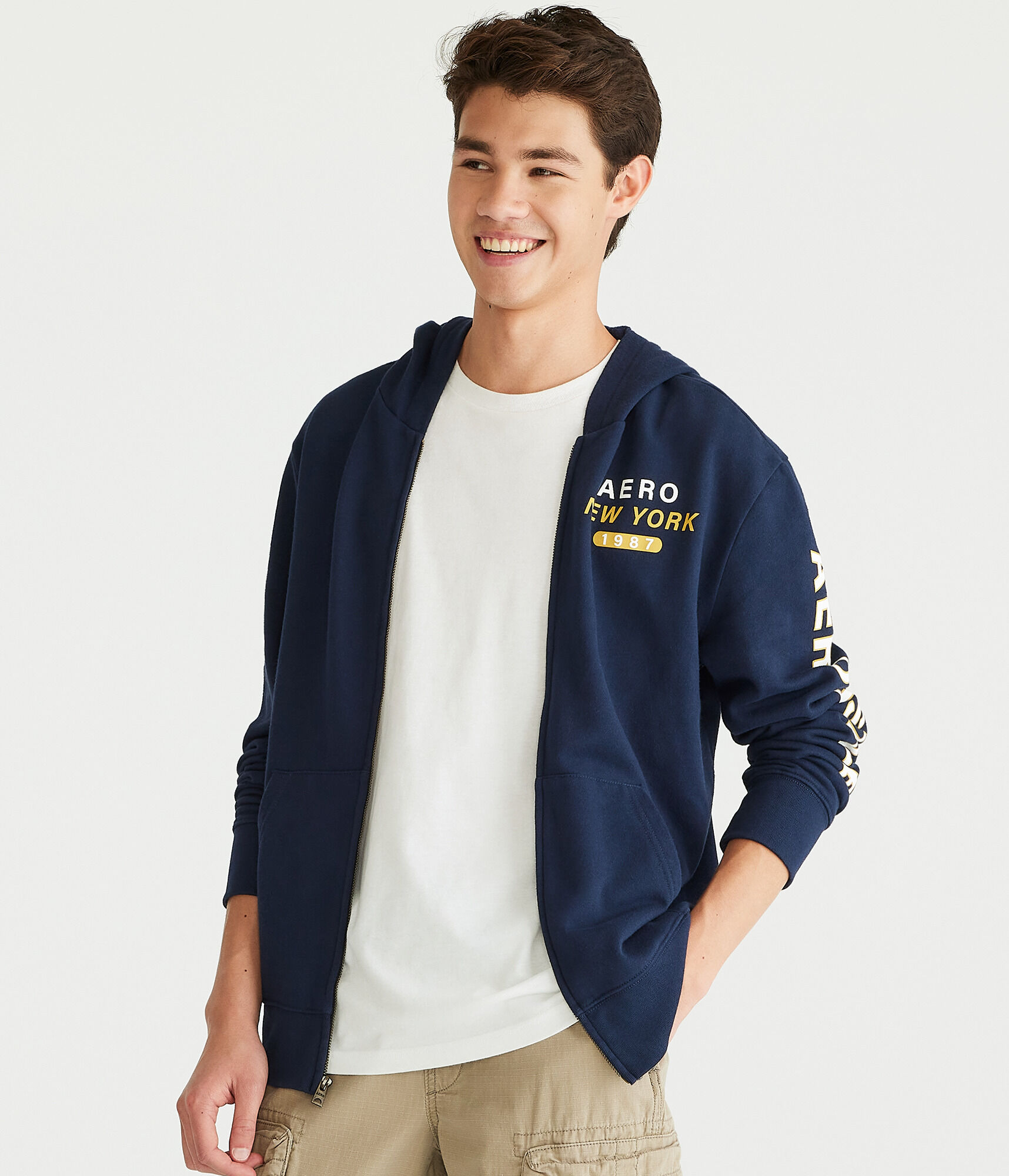 Aero New York 1987 Full-Zip Hoodie