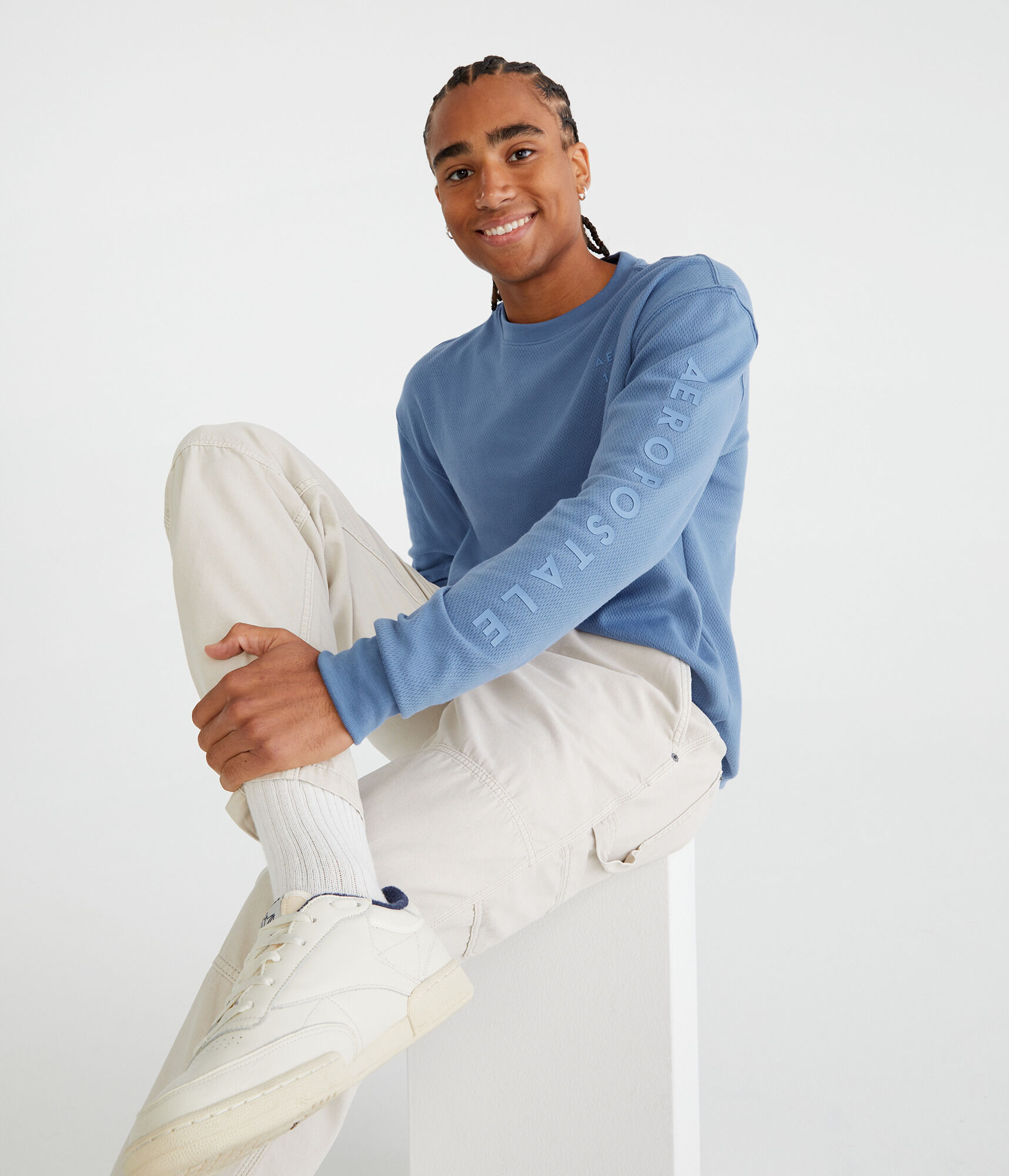 Long Sleeve Aero 1987 Thermal Crew Tee