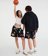 NBA Team Logos Fleece Shorts 6"