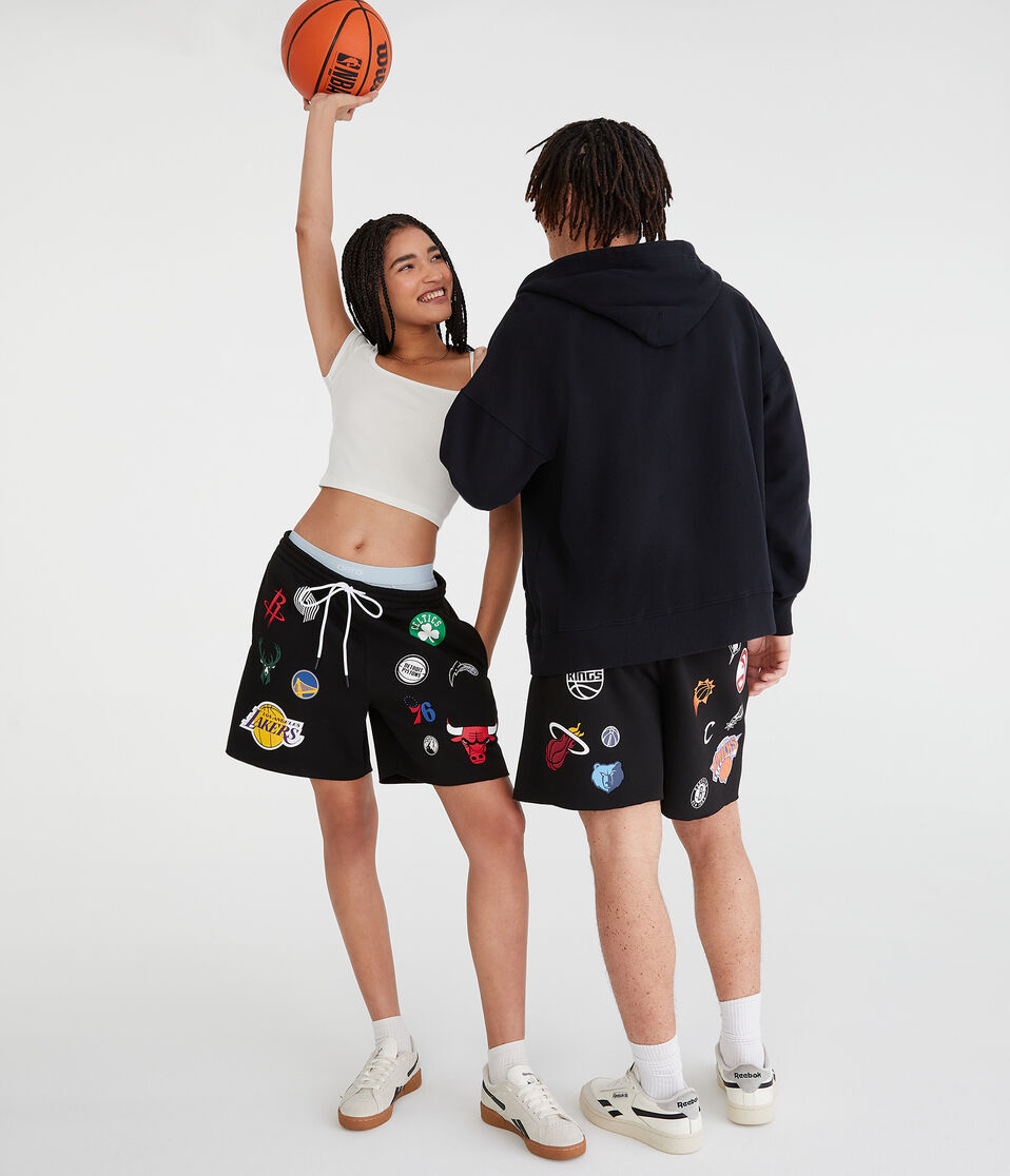 NBA Team Logos Fleece Shorts 6"