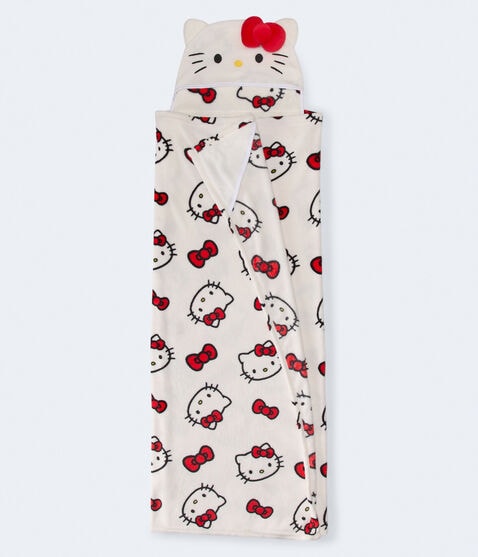 Hello Kitty Hooded Blanket Hello Kitty Hooded Blanket