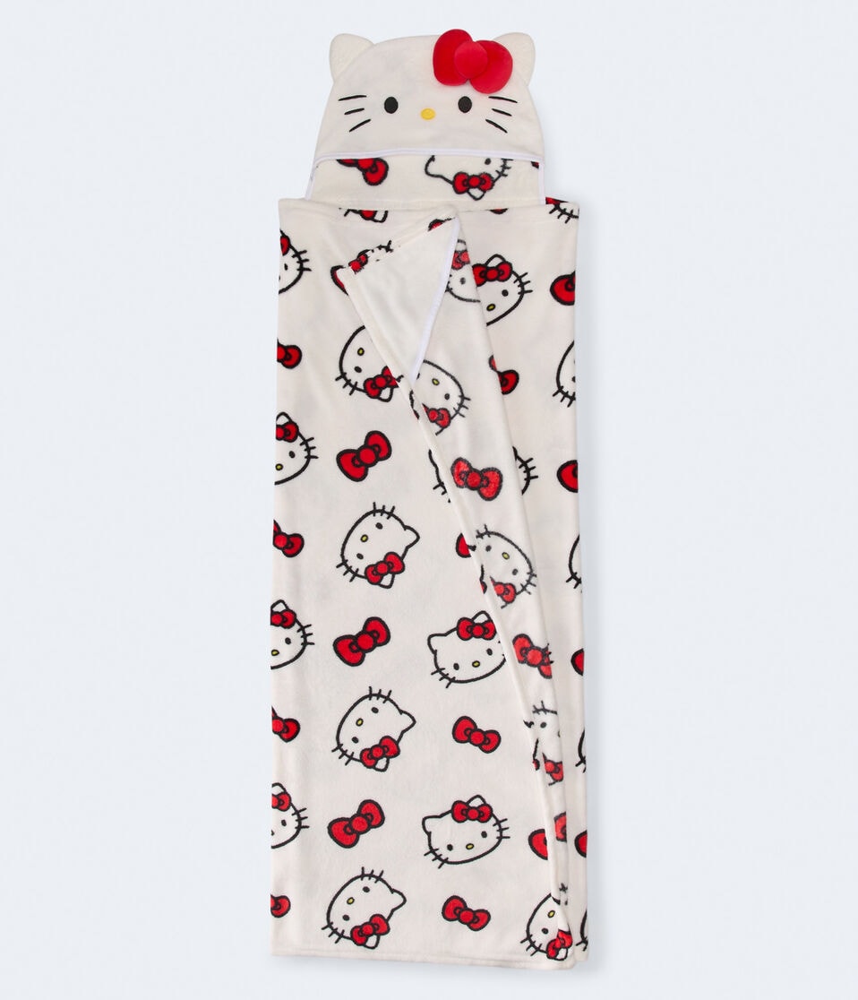 Hello Kitty Hooded Blanket