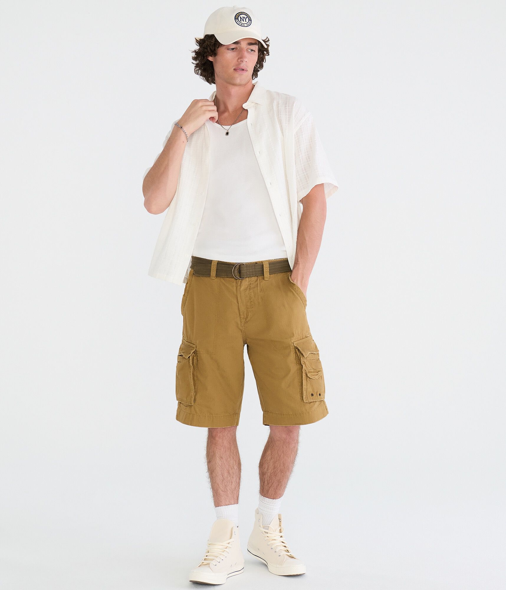 Belted Cargo Shorts 11.5"