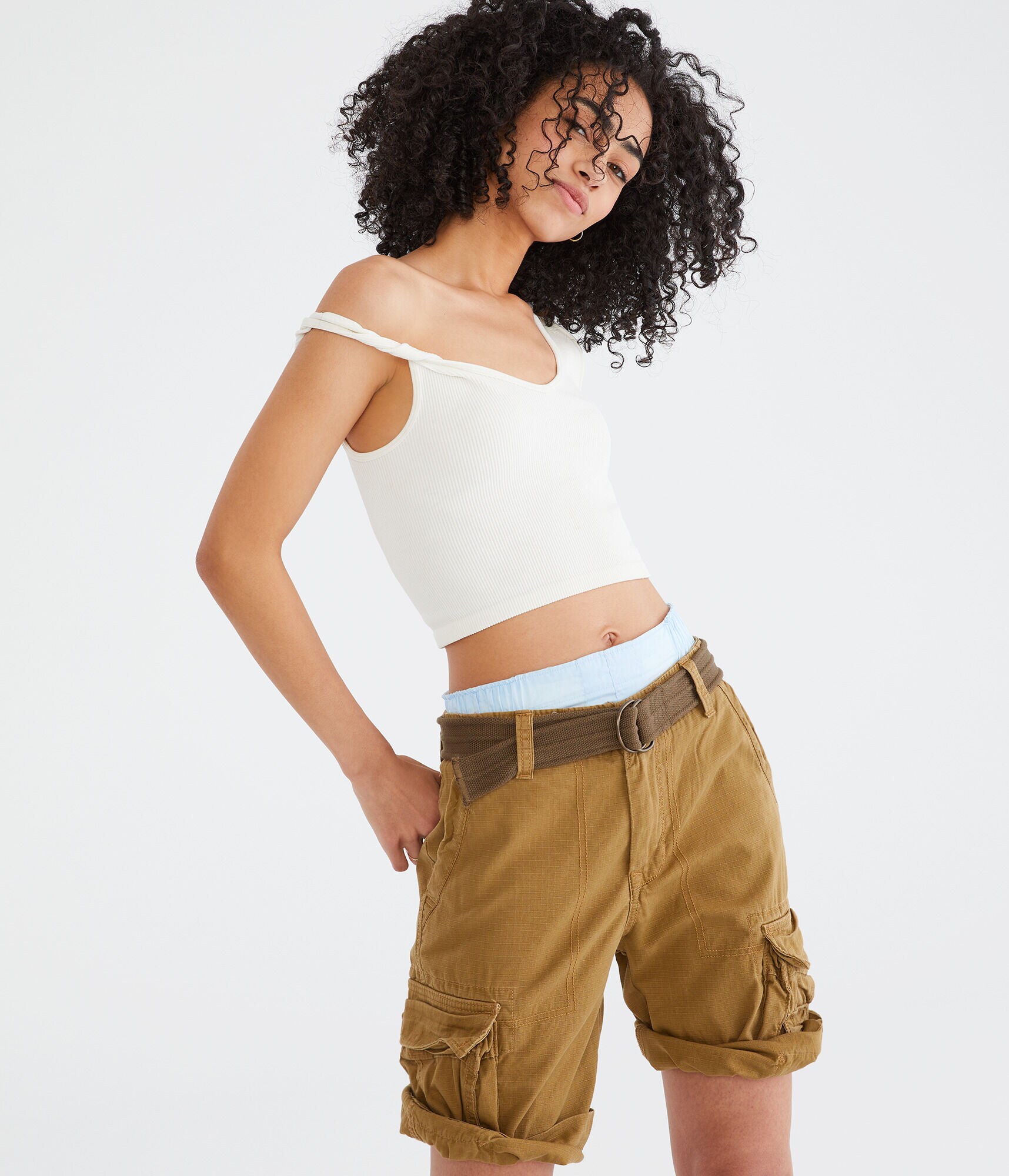 Belted Cargo Shorts 11.5"