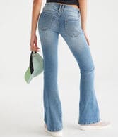 Flare Super Low-Rise Metasoft Jean