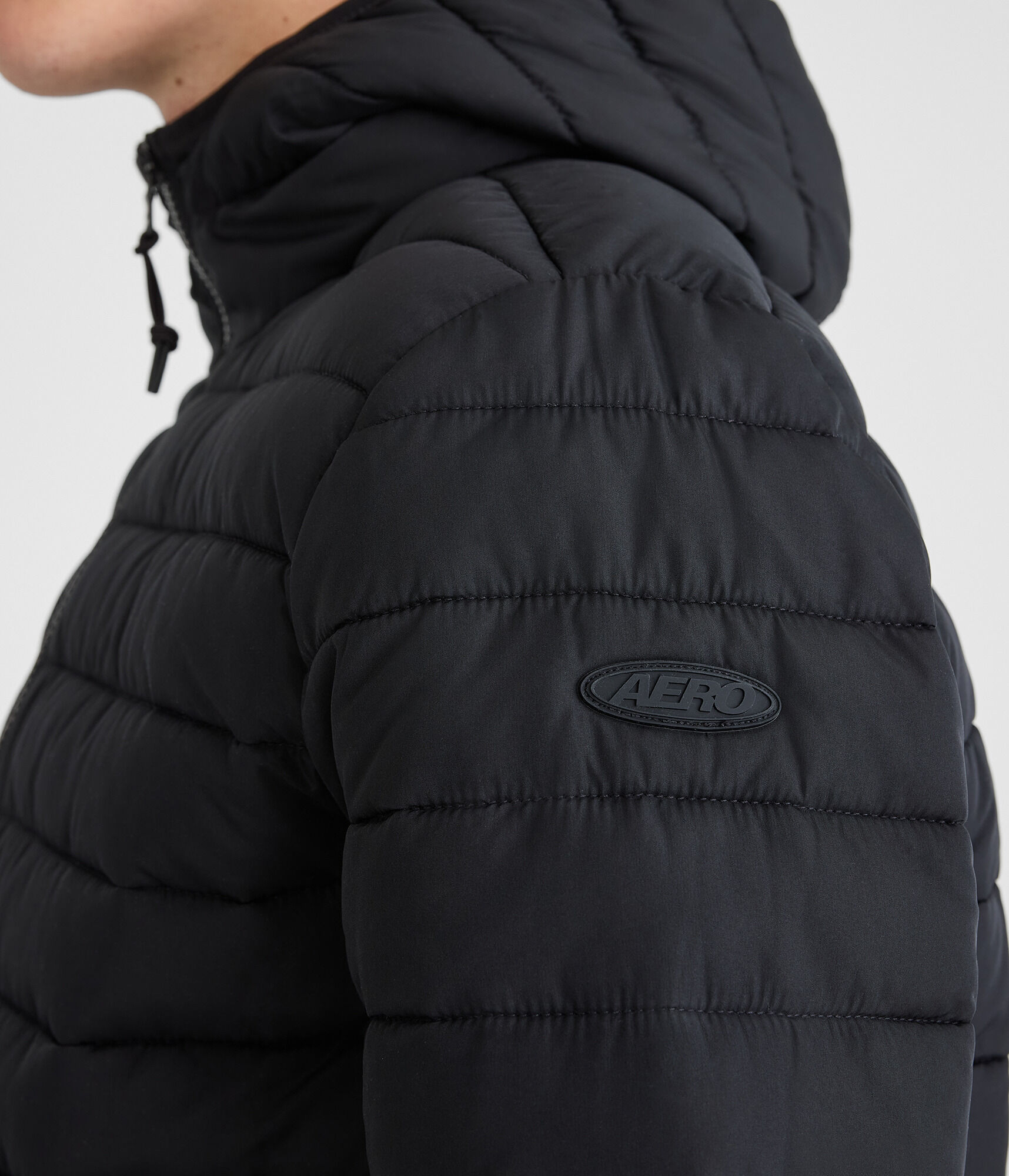 Hooded Midweight Puffer Jacket