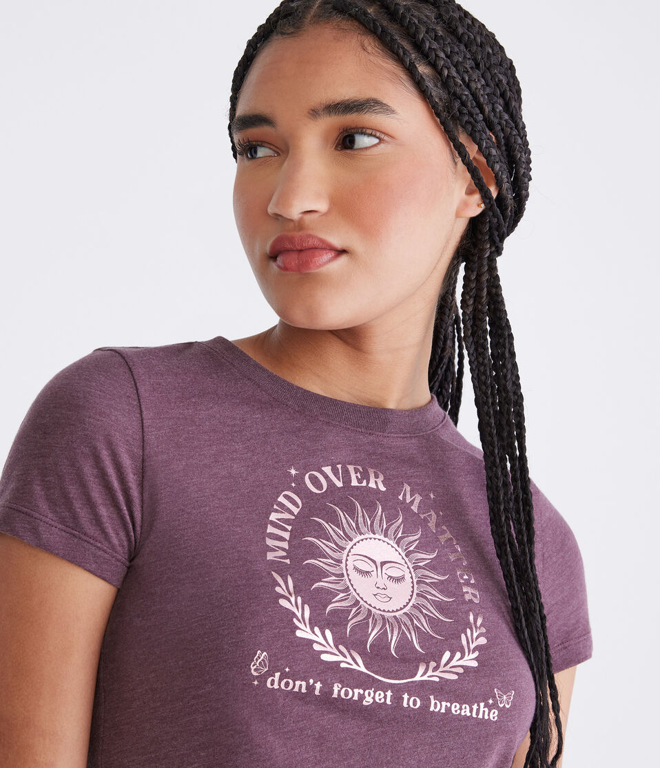 Mind Over Matter Foil Graphic Tee