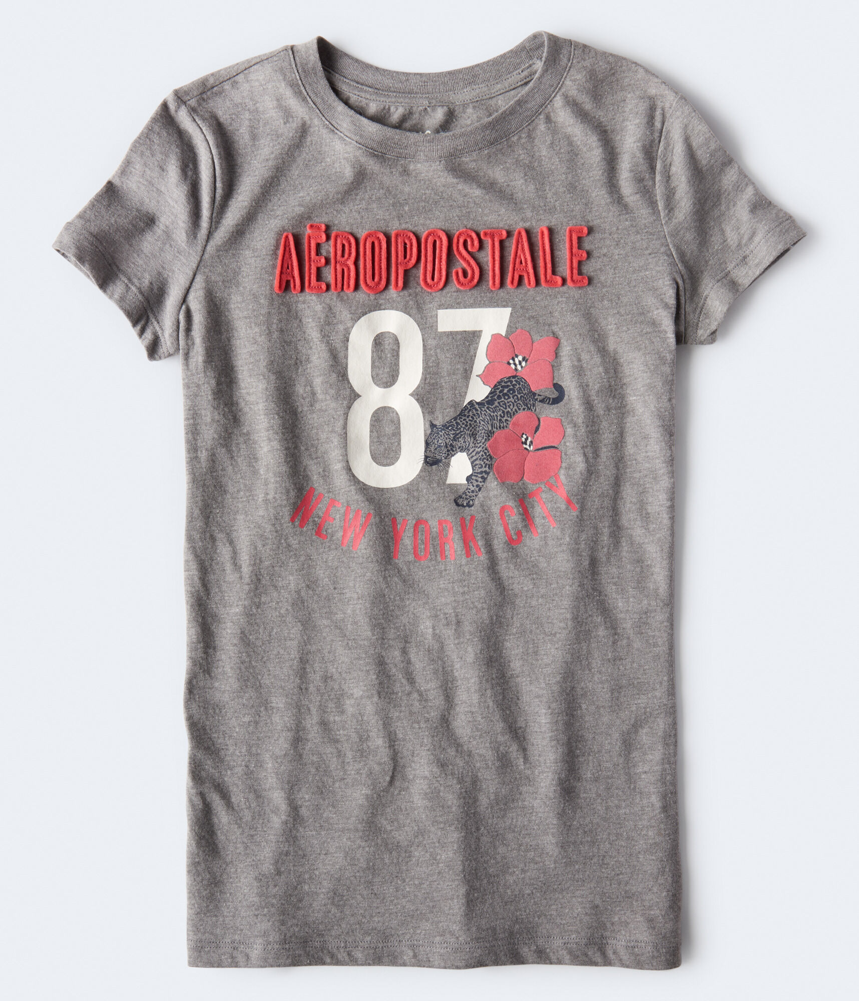 Aeropostale Leopard Graphic Tee