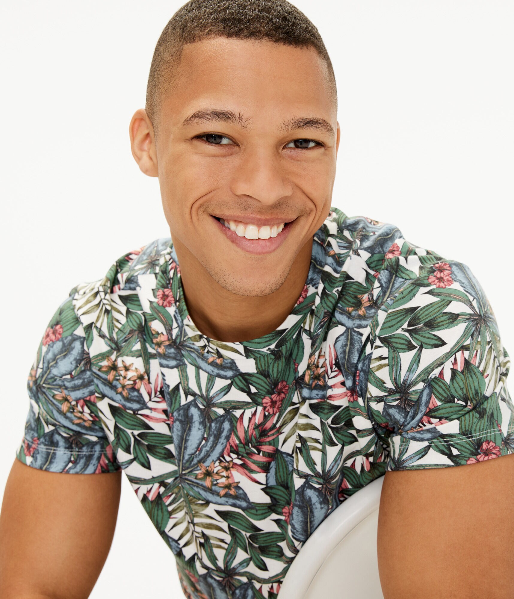 Tropical Floral Graphic Tee