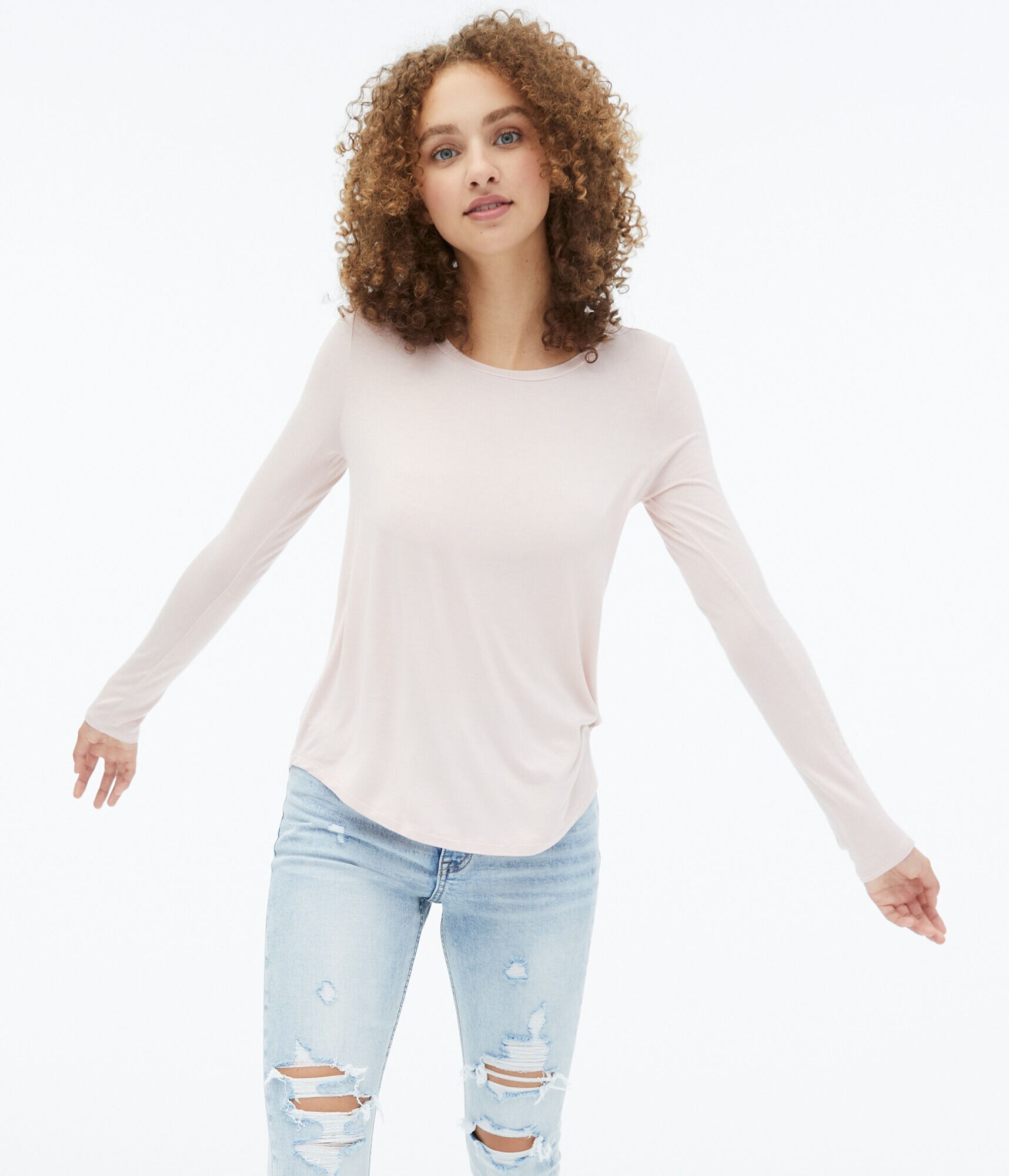 Long Sleeve Seriously Soft Crew Tee