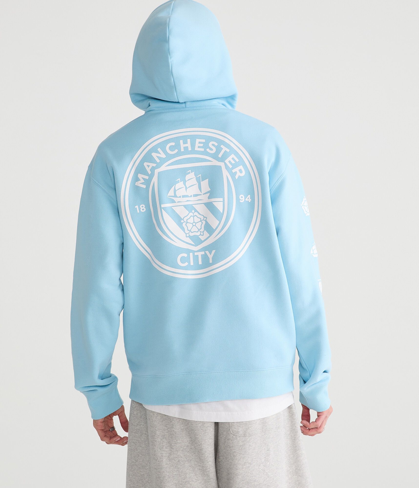 Manchester City Football Pullover Hoodie
