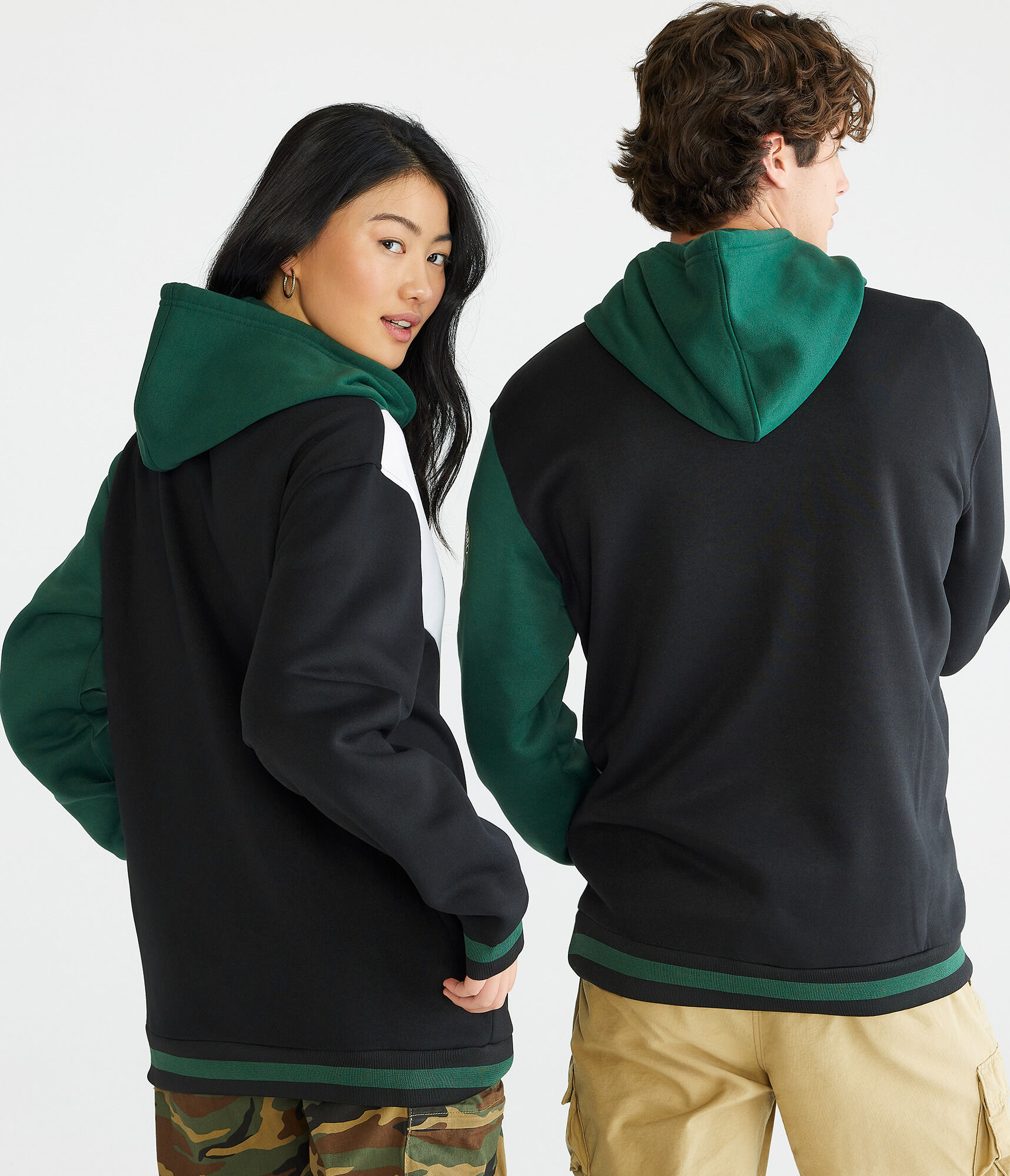 Milwaukee Bucks Colorblock Pullover Hoodie