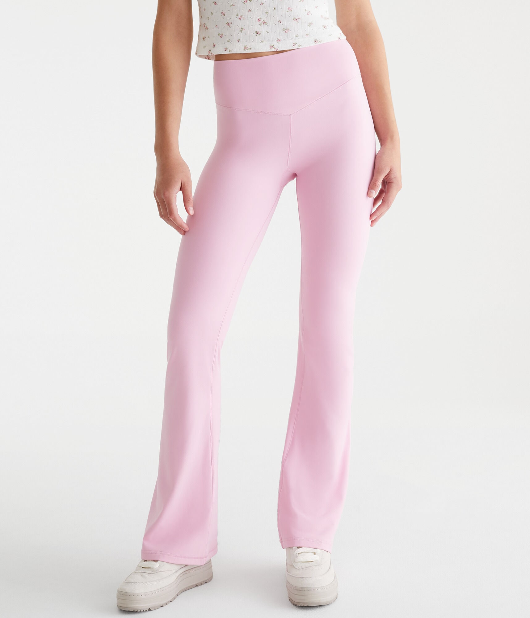 Buttery Soft High-Rise V-Waist Flare Leggings