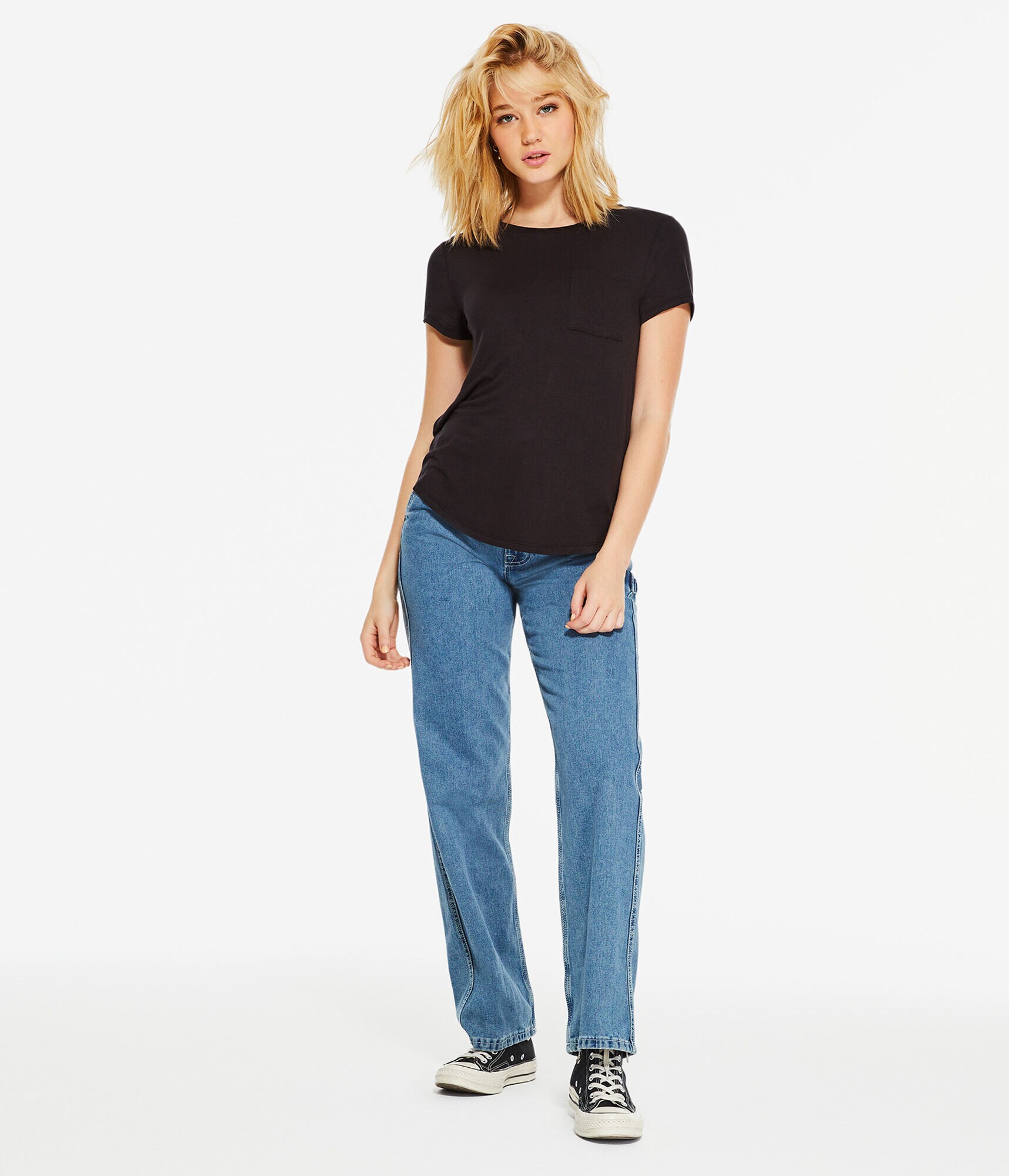 Seriously Soft Crew Pocket Tee