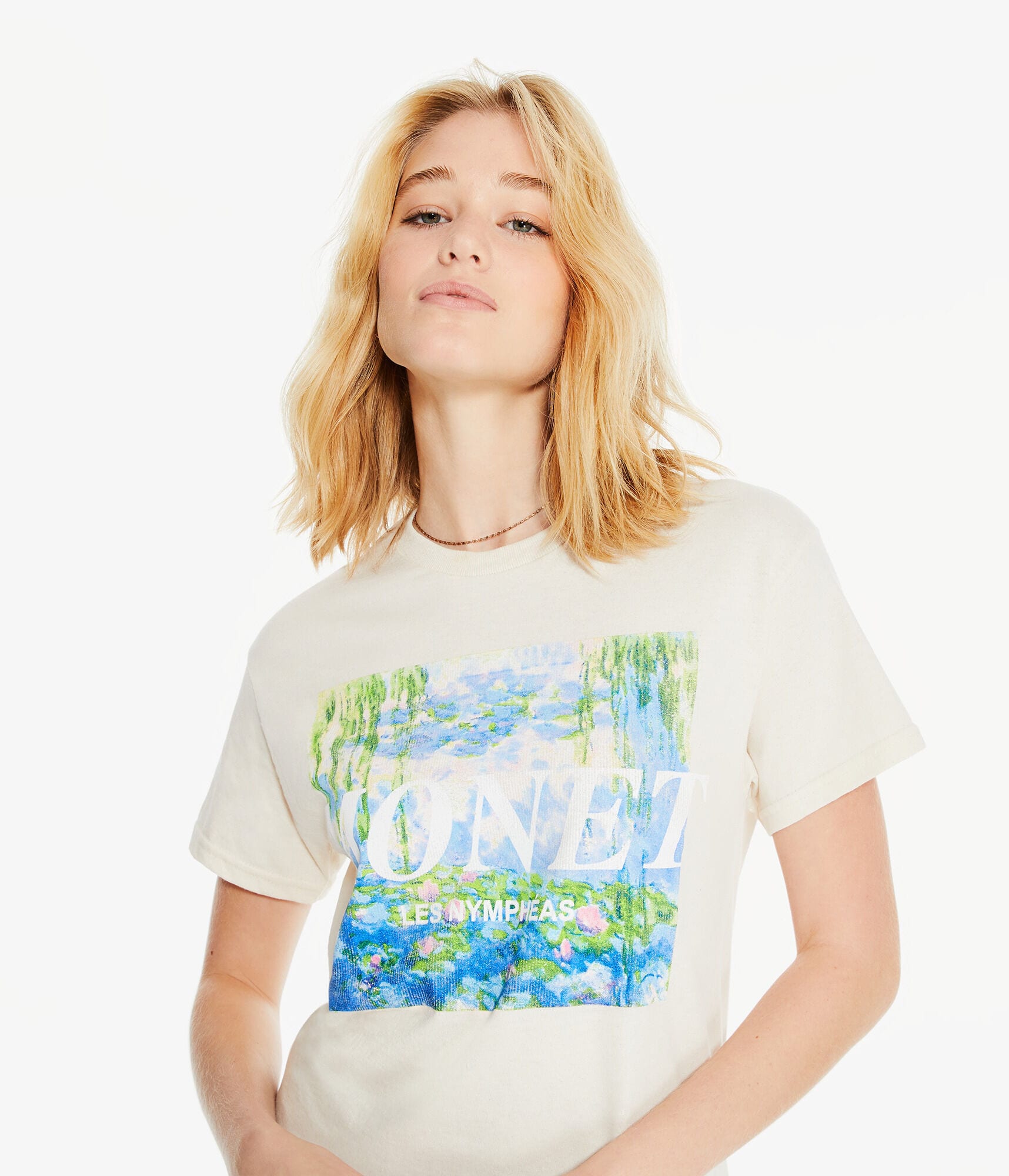 Monet Les Nymph&eacute;as Boyfriend Graphic Tee