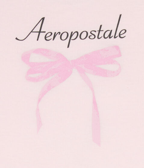 Aeropostale Bow Graphic Tee Aeropostale Bow Graphic Tee