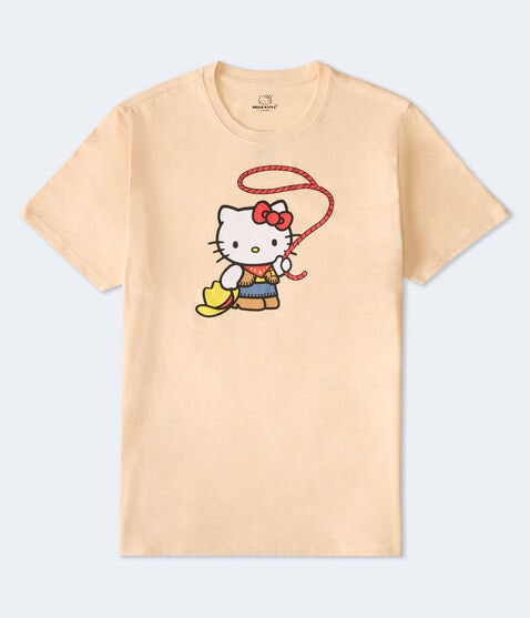 Hello Kitty Cowgirl Relaxed Graphic Tee Hello Kitty Cowgirl Relaxed Graphic Tee