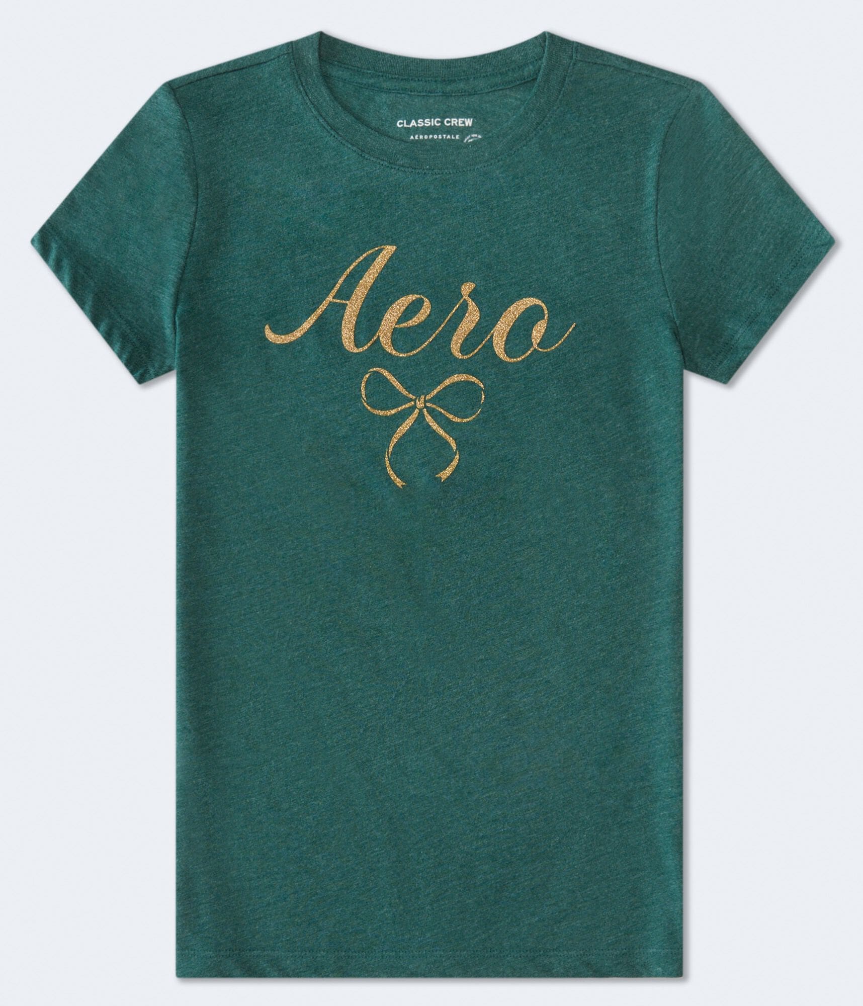 Aero Bow Glitter Graphic Tee