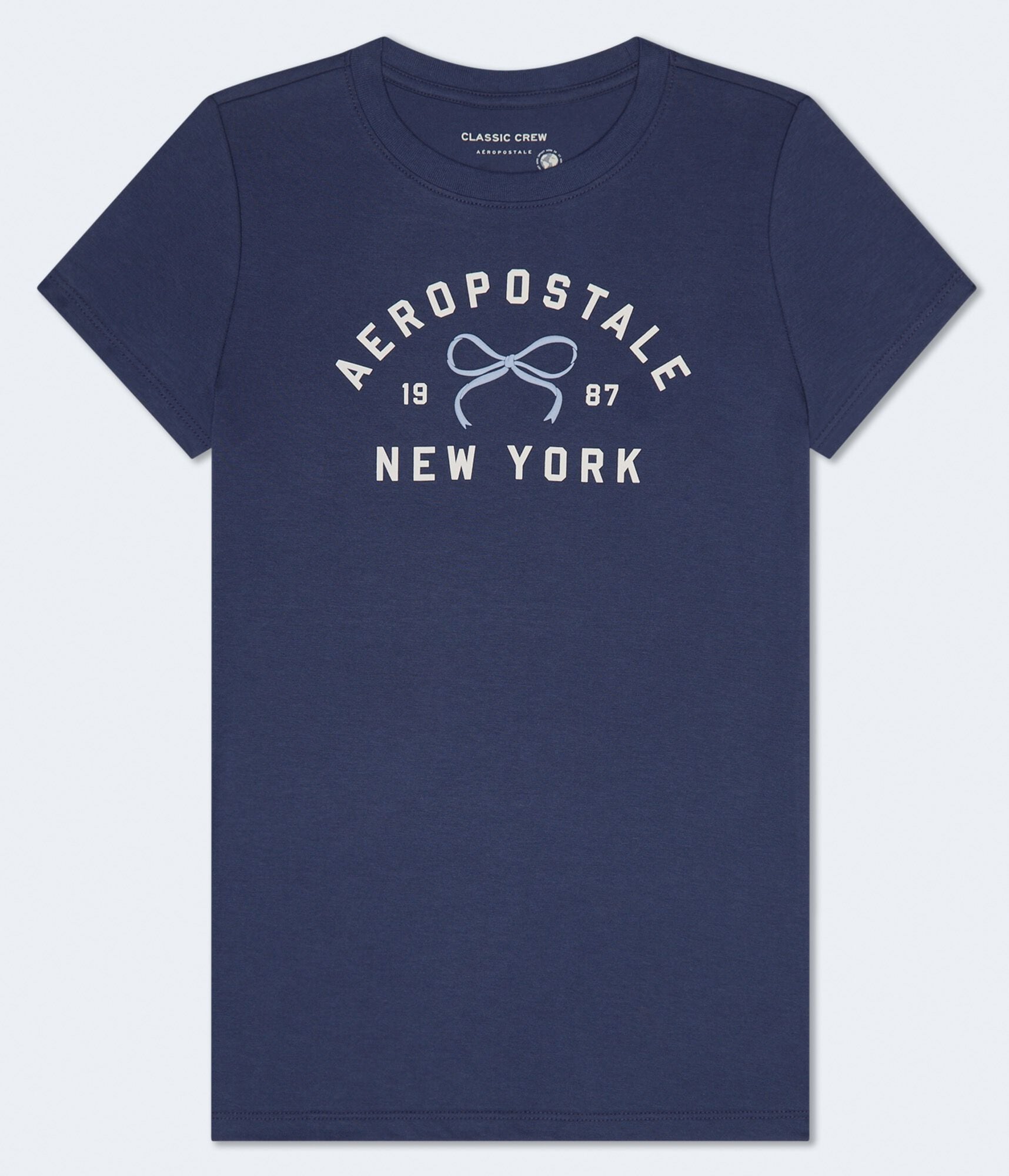 Aeropostale Arch Bow Graphic Tee