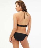 Cutout Longline Push-Up Bikini Top