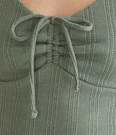 Cinched Scoop-Neck Tee Cinched Scoop-Neck Tee