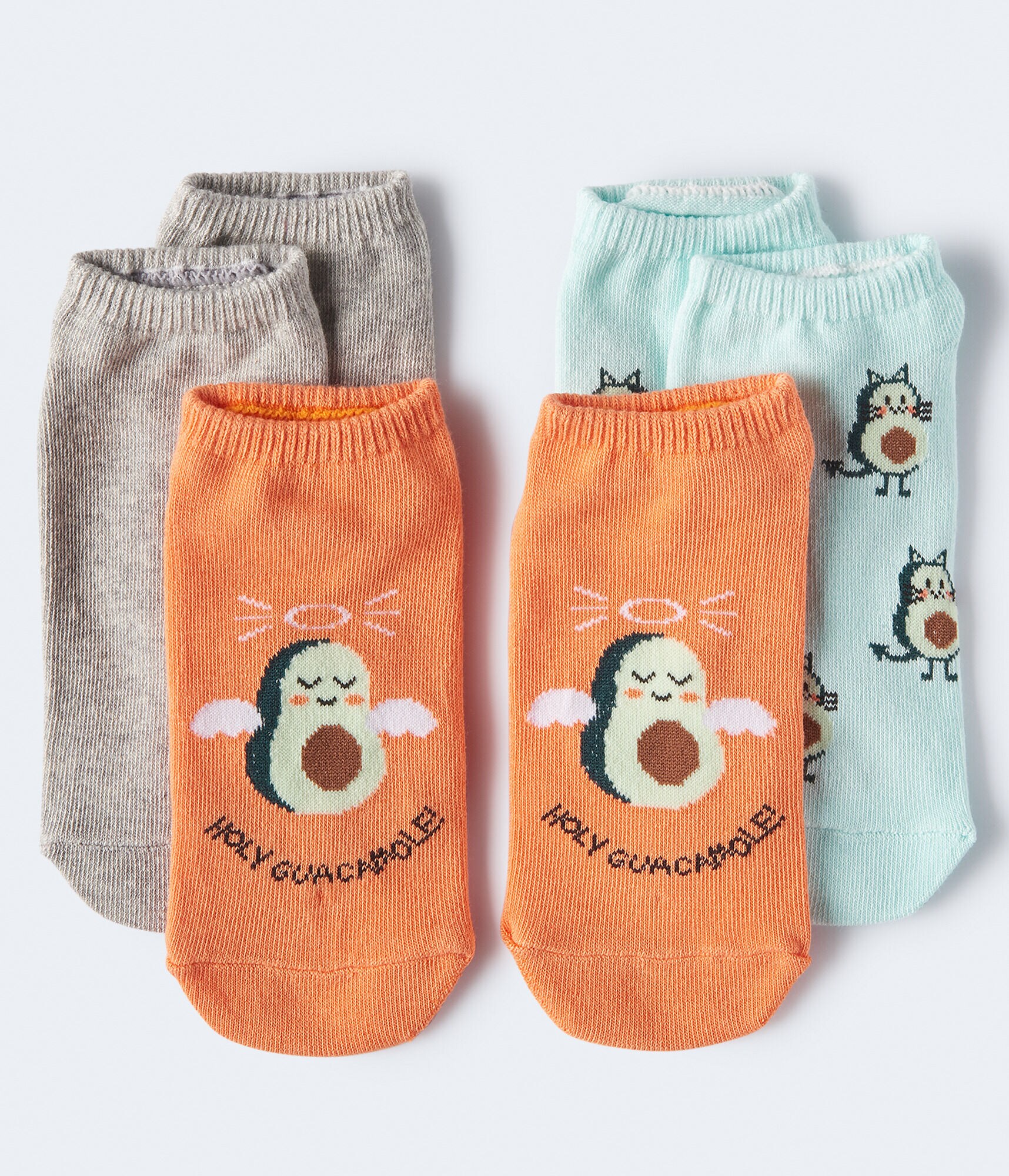 Holy Guacamole Ankle Sock 3-Pack