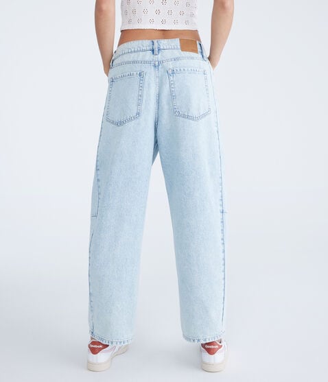 Mid-Rise Barrel Leg Jean Mid-Rise Barrel Leg Jean