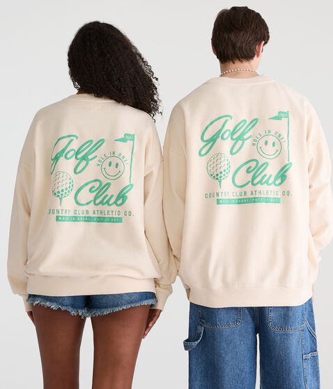 Golf Club Essentials Crew Sweatshirt Golf Club Essentials Crew Sweatshirt