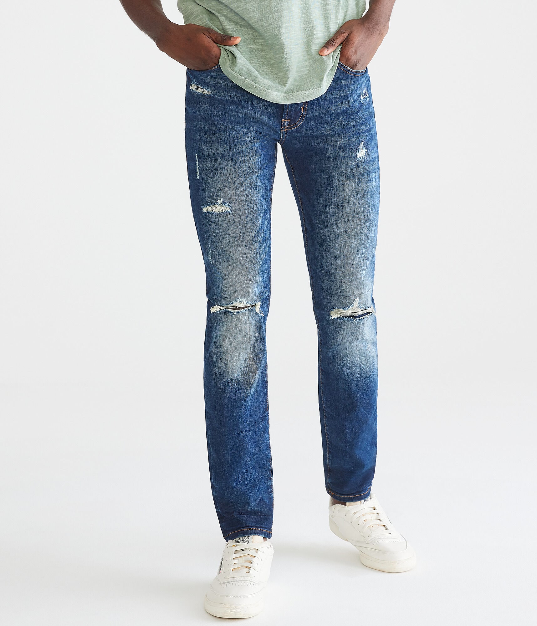 Jeans Skinny 5 Bolsillos Elastizado - Aeropostale Argentina
