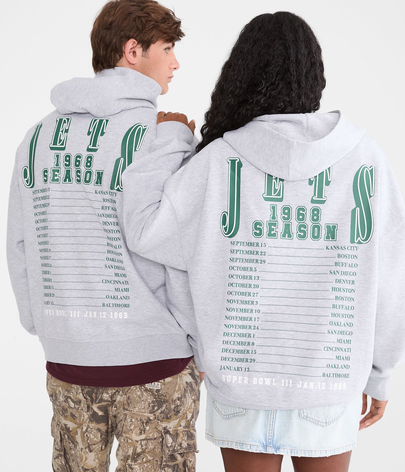 New York Jets 1968 Season Pullover Hoodie