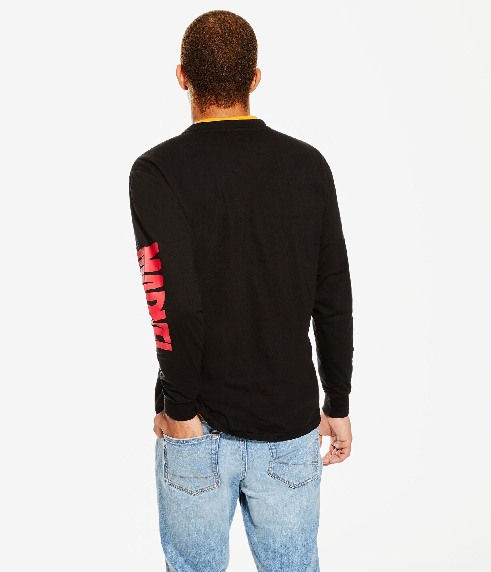 Long Sleeve Marvel Comics Graphic Tee