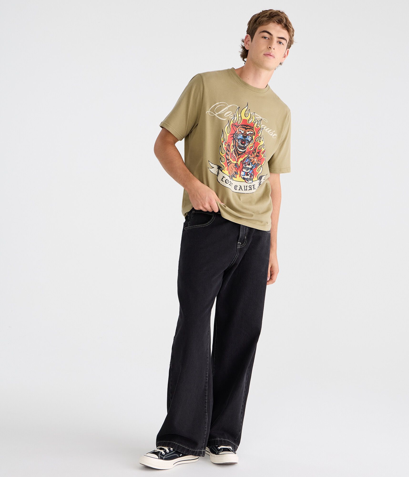 Lost Cause Tiger Graphic Tee